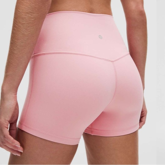 Lululemon Align High-Rise Short 4" size 2 pink - Picture 3 of 7